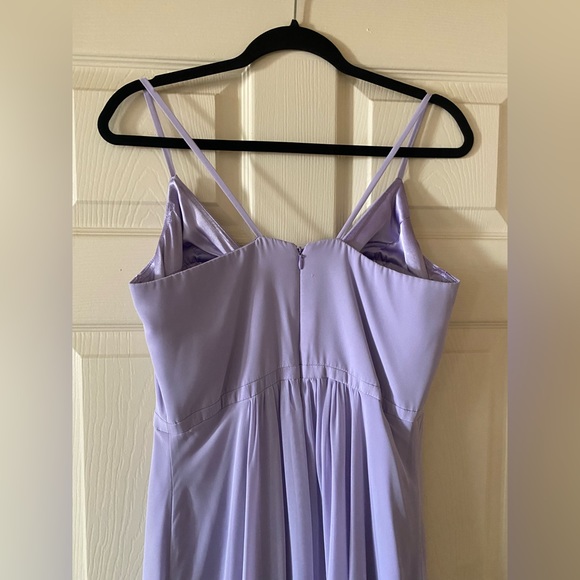 Lavender wedding guest or bridesmaid dress - Picture 6 of 7